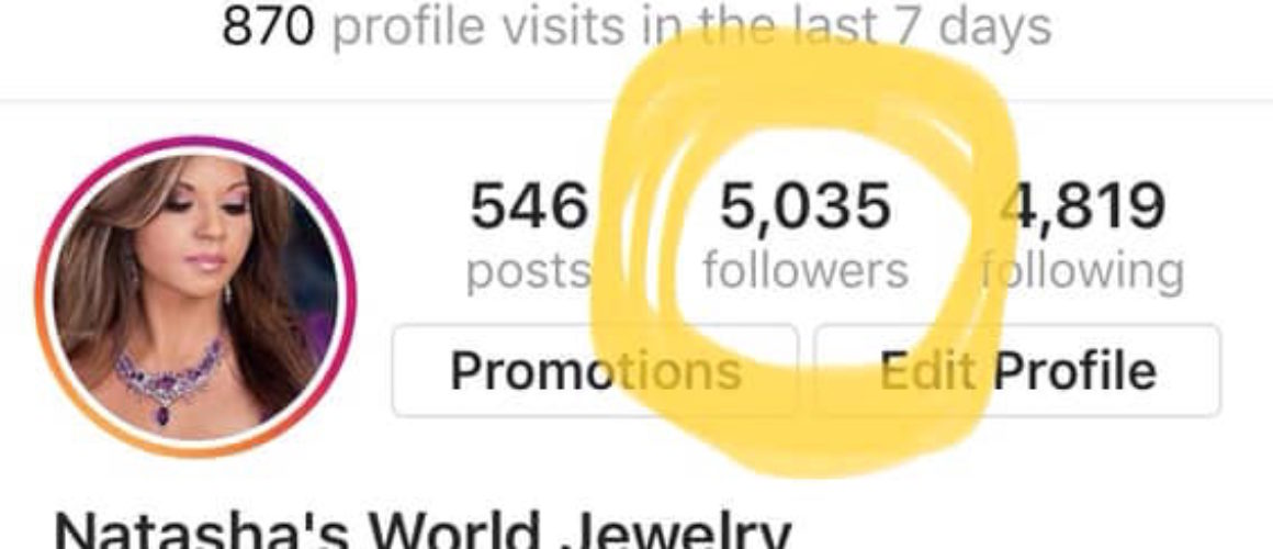 Natashas World Jewelry 5000 Follower Club 775 Media De La Rosa Productions Instagram May 2019 copy